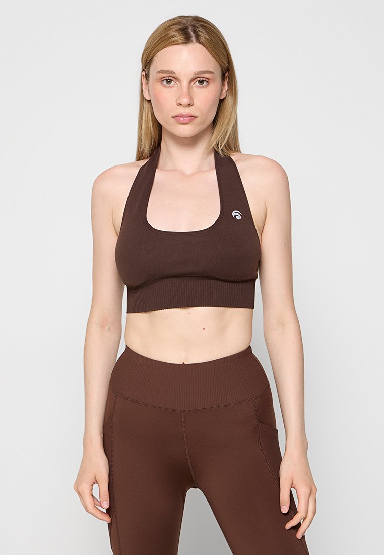 OCEANSAPART Sport-bh met light support bruin