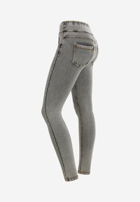 Freddy N.O.W.® YOGA DENIM - Vaqueros pitillo - gray jeans yellow seams
