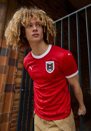 AUSTRIA ÖFB HOME JERSEY - Maillot de foot - red/chili pepper