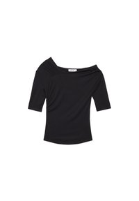 INSIDE ESCOTE ASIMÉTRICO - Camiseta básica - black