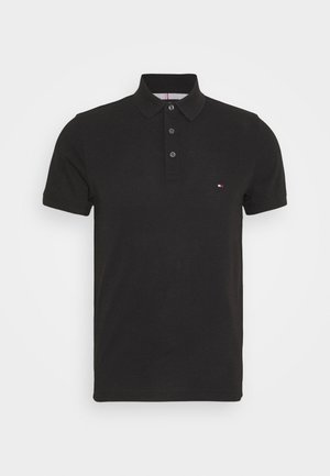 Tommy Hilfiger SLIM - Polo shirt - black
