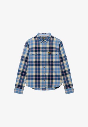 Superdry & Co, SUPERDRY LUMBERJACK CHECK FLANNEL SHIRT.. - Blusa - classic blue check