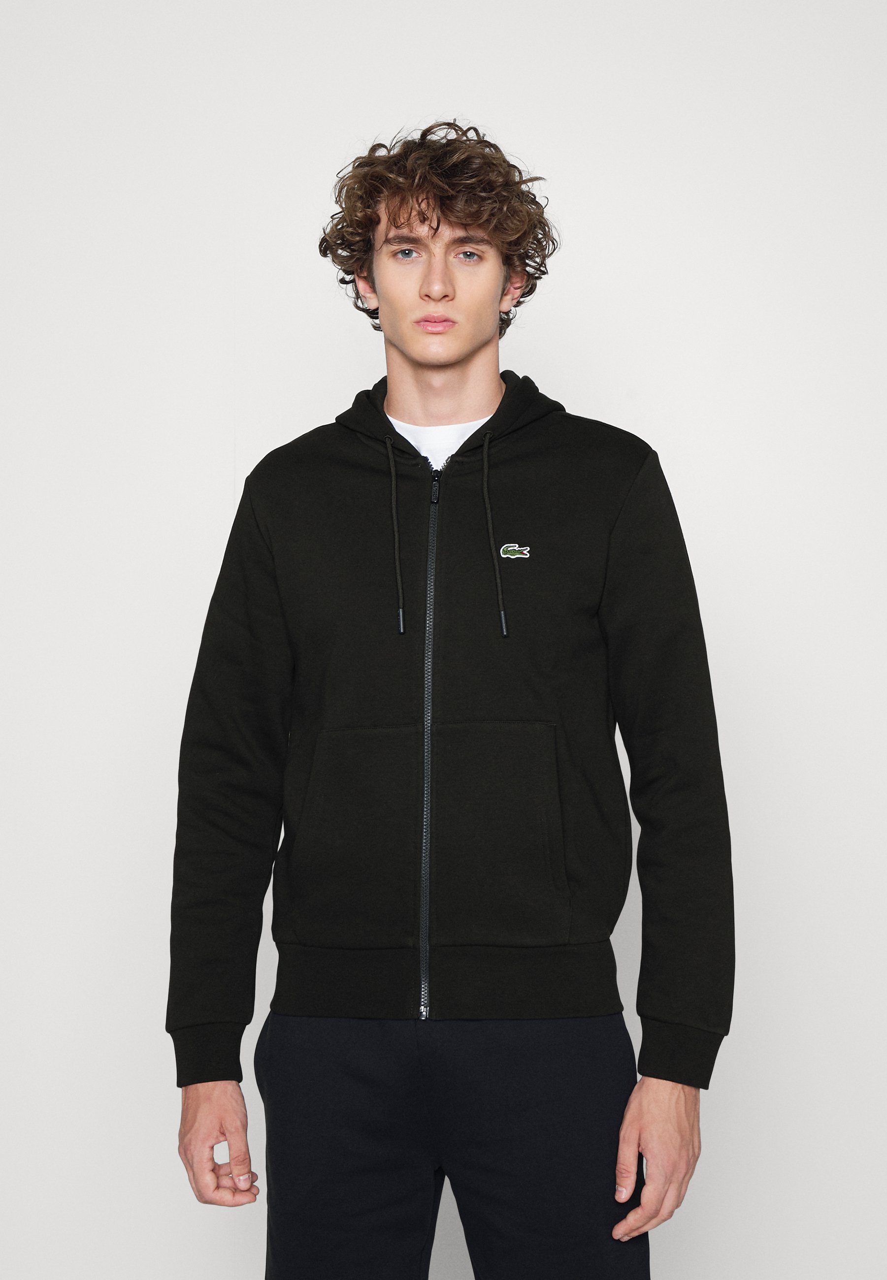 Lacoste UNISEX - Sweat zippé - noir - ZALANDO.FR