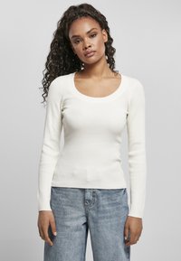 Urban Classics - Sweatshirt - whitesand Miniatyrbild 1