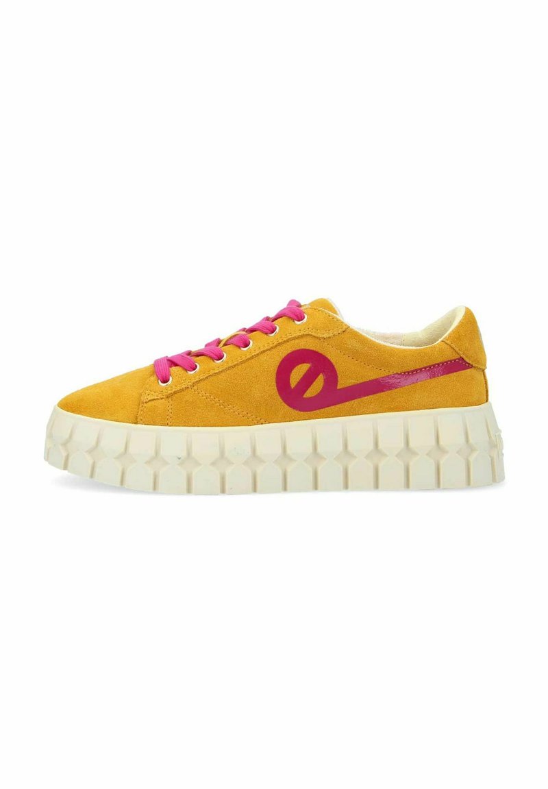 No Name BASKETS PLAY SNEAKER - PRINT - Baskets basses - mais berry
