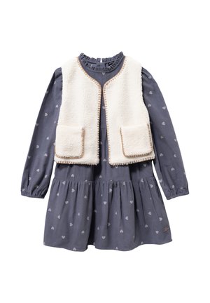 2-IN-1 AND SLEEVELESS SET - Weste - blue grey