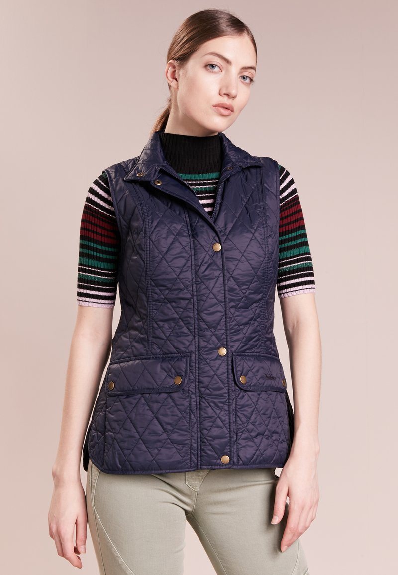 Barbour OTTABURN GILET Veste sans manches navy/bleu marine ZALANDO.BE