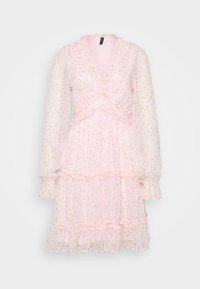 VMSMILLA FRILL SHORT DRESS  - Hverdagskjole - pink a boo