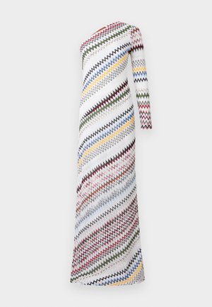 LONG DRESS - Rochie maxi - multicolor with white base