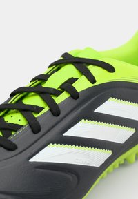 adidas Performance COPA PURE - Nogometne kopačke za umjetnu travu - core black/footwear white/lucid lemon