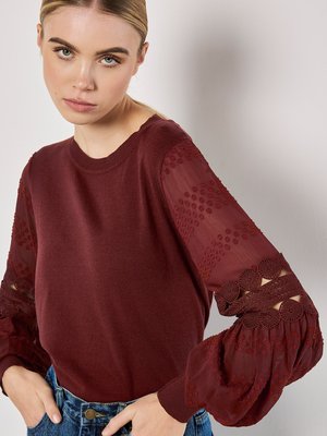 Trui - burgandy