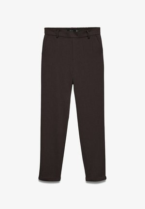 Vero Moda, VMMAYA KIARA MW LOOSE PANT NOOS - Pantaloni - chocolate torte