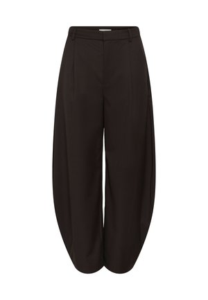 Gestuz, BARREL PANTS - Παντελόνι - ganache