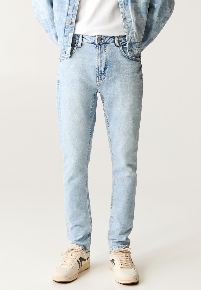 PULL&BEAR - SLIM - Slim fit jeans - blue denim, Enlarge