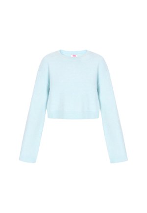 Gaiszils saīsināts džemperis, izgatavots no mīksta adīta auduma. Tam ir garas piedurknes un ribota apkakle un mala. Visā virsmā gluda tekstūra.