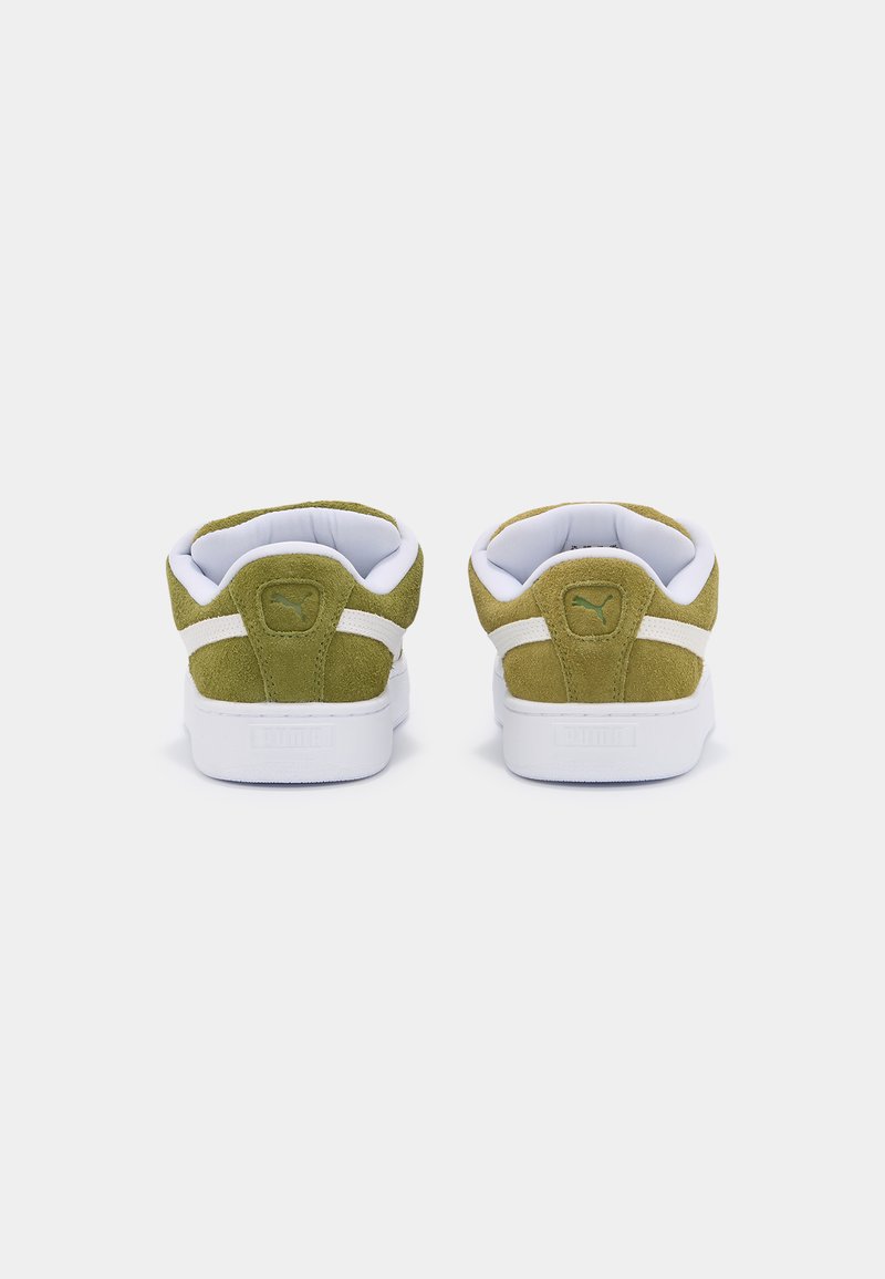Puma White Sneakers with Olive Heel and Gold Logo Men main image 2