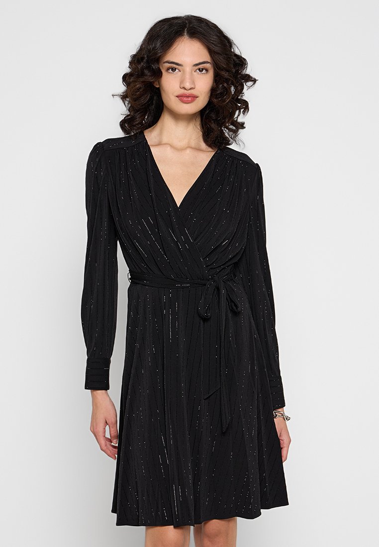 DKNY Cocktailjurk zwart DKNY Cocktailjurk zwart