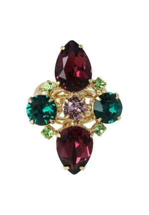 Otazu SUMMER LOVE STATEMENT  - Ring - gold green purple and pink