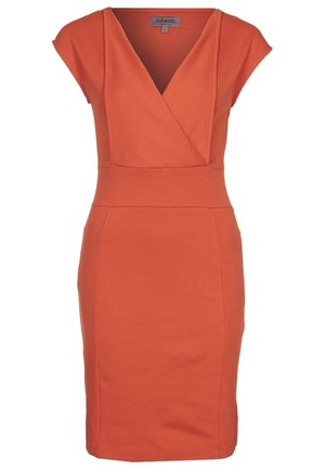 Jerseykleid - orange