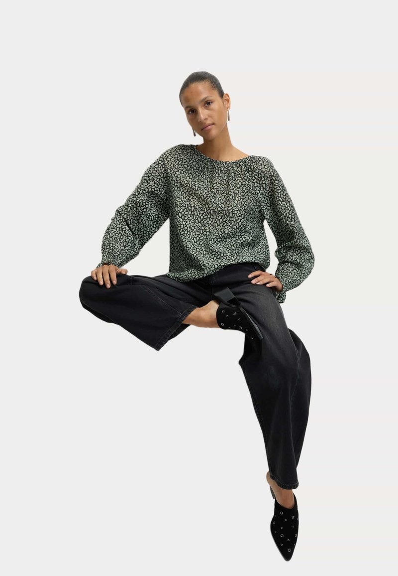 Jupe Femme Marks And Spencer Géométrique Lyocell Ligne A Taille 10 - Occasion