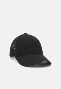 EMBROIDERY TRUCKER UNISEX - Naģene - black