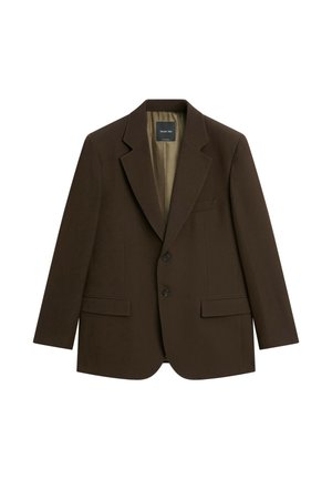 Massimo Dutti, Blazer - mottled dark brown