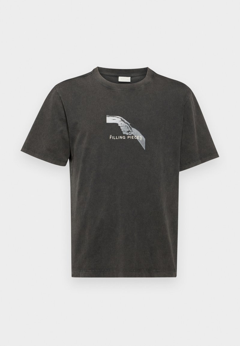 Filling Pieces T-shirt print zwart