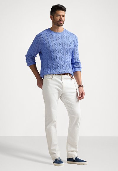 Polo Ralph Lauren Big & Tall CABLE KNIT COTTON JUMPER - Pulóver - new litchfield blue