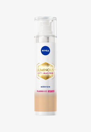 NIVEA LUMINOUS630 FLUIDO CC SPF 30 3-IN-1 MEDIUM 40 ML - CC Cream - Transparent