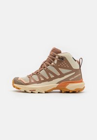 Salomon - X ULTRA 360 EDGE MID GTX - Turistické topánky - shortbread/raw umber/prairie sunset Miniatúrny obrázok 1