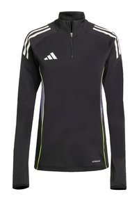 TIRO25C TRAINING TOP WOMEN - Majica z dolgimi rokavi - black purple rush