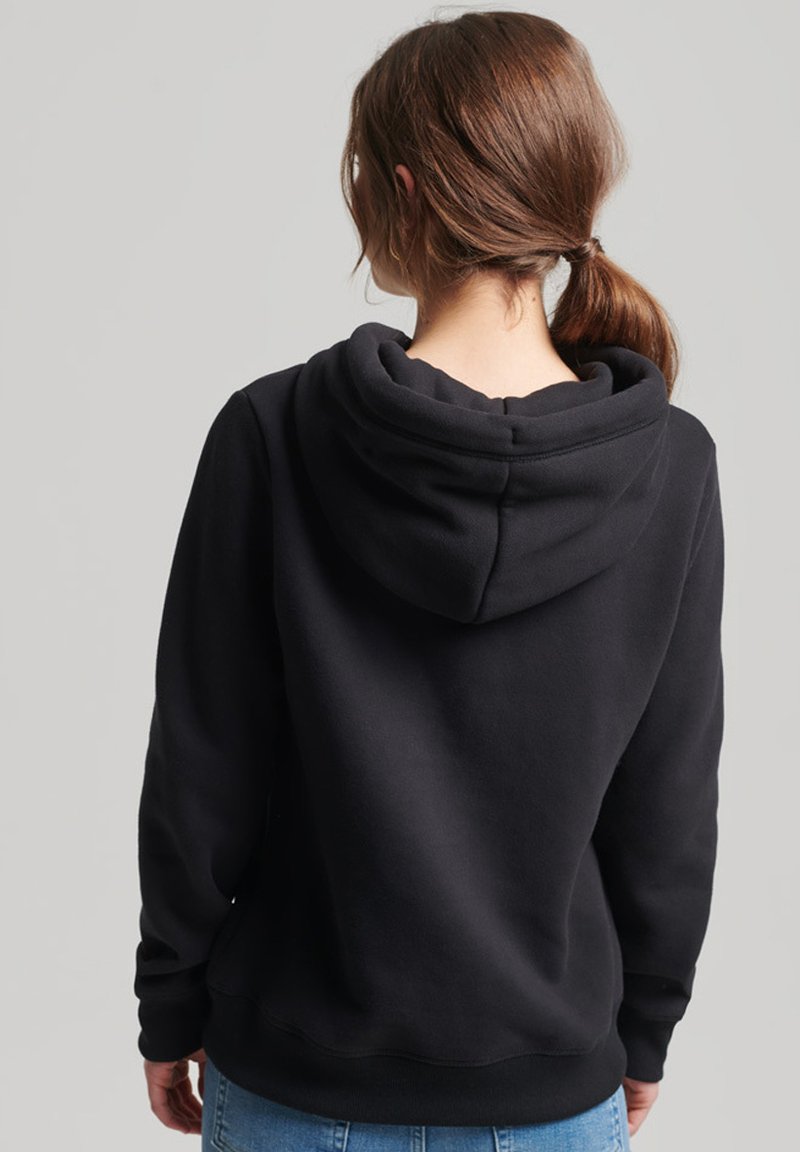 Damen Sweatshirts | Superdry VINTAGE Kapuzenpullover black/schwarz - KK22853 Damen Sweatshirts | Superdry VINTAGE Kapuzenpullover black/schwarz - KK22853
