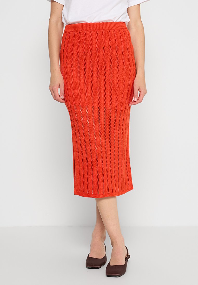 Scotch & Soda Kokerrok oranje