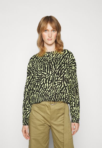 Proenza Schouler White Label Πουλόβερ - black/lime
