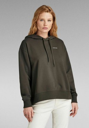 GRAPHIC CORE HOODED - Kapuzenpullover - asfalt