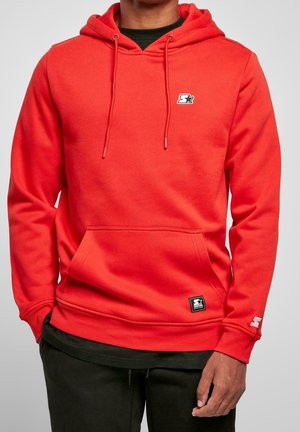 Felpa con cappuccio - red