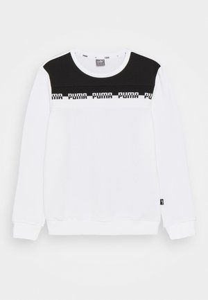 AMPLIFIED CREW UNISEX - Sudadera - white