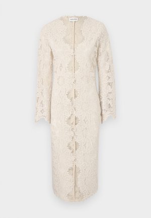 Malina KIANA GUIPURE MAXI KAFTAN - Cardigan - sand