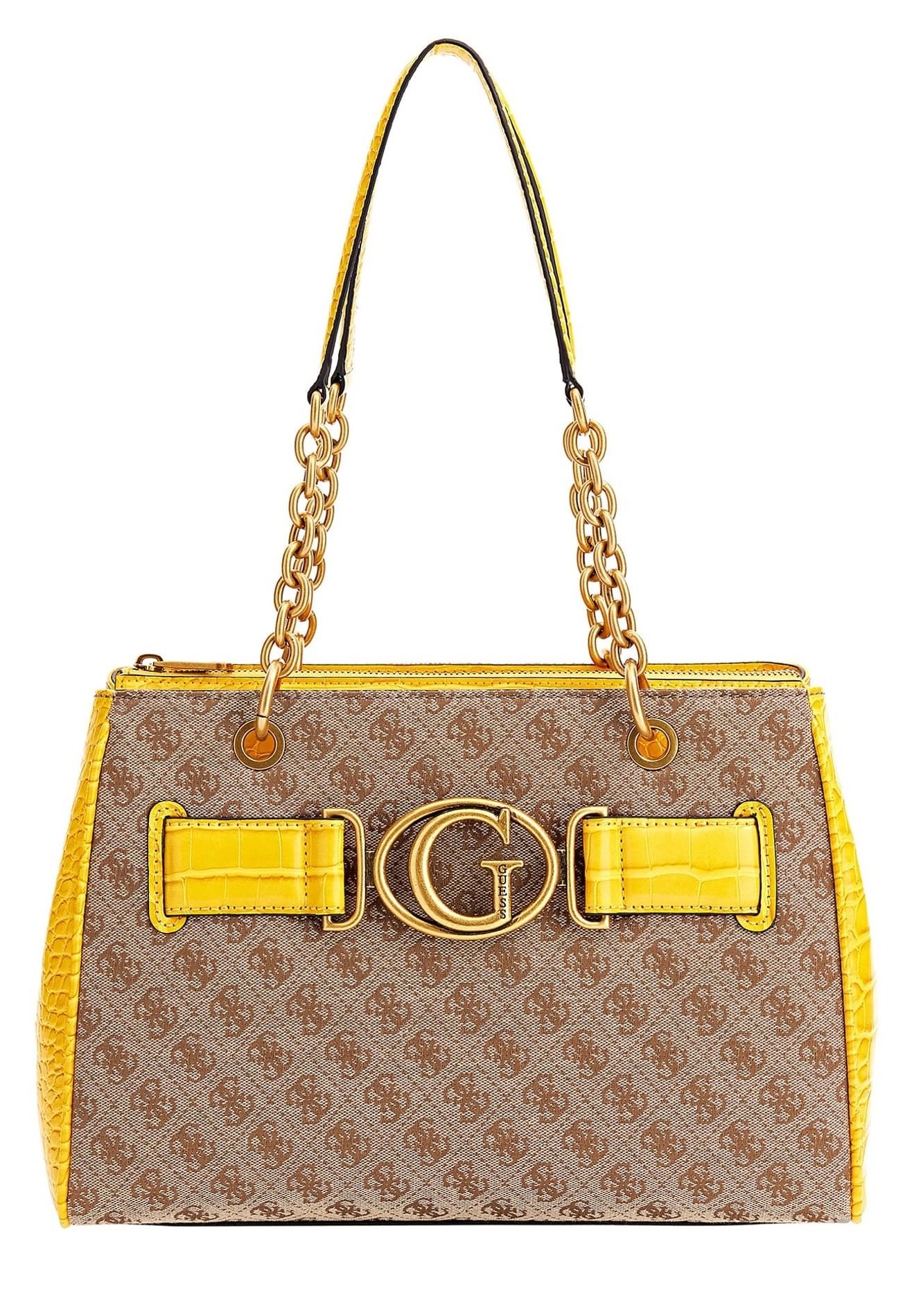GUESS Meridian Girlfriend Camera Bag S Cognac : Guess