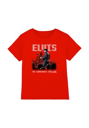 Cotton Soul, ELVIS PRESLEY RETURN OF THE KING - Print T-shirt - red