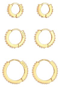 Elli 3 PACK BASIC - Ohrringe - gold-coloured