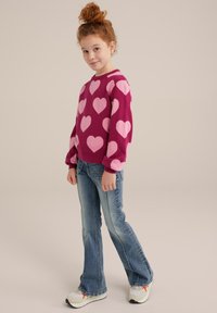 WE Fashion - Pulover - pink Miniaturna slika 1