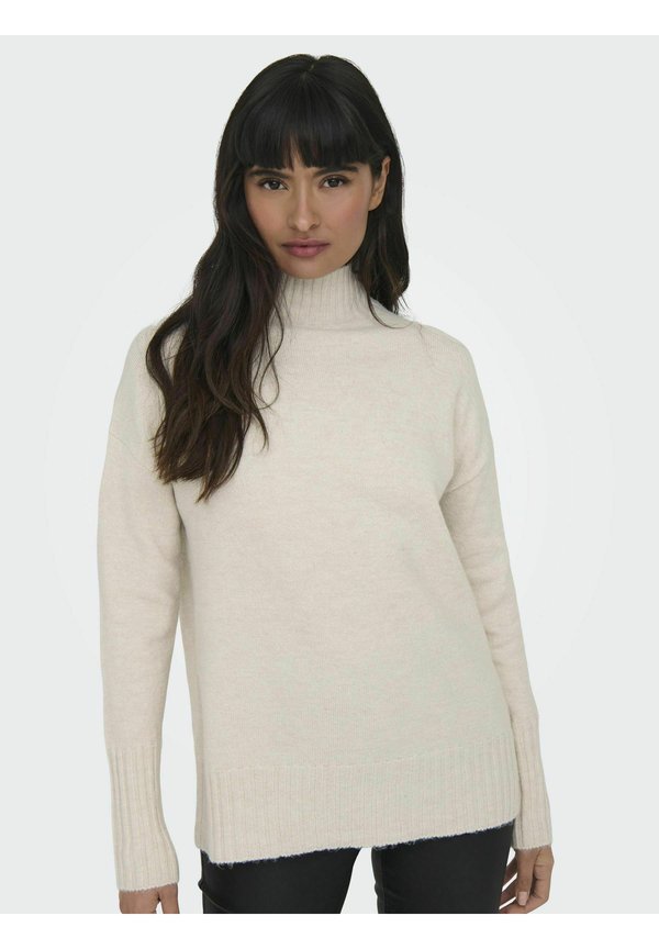 ONLGABRIEL LIFE HIGHNECK  - Jumper - pumice stone4