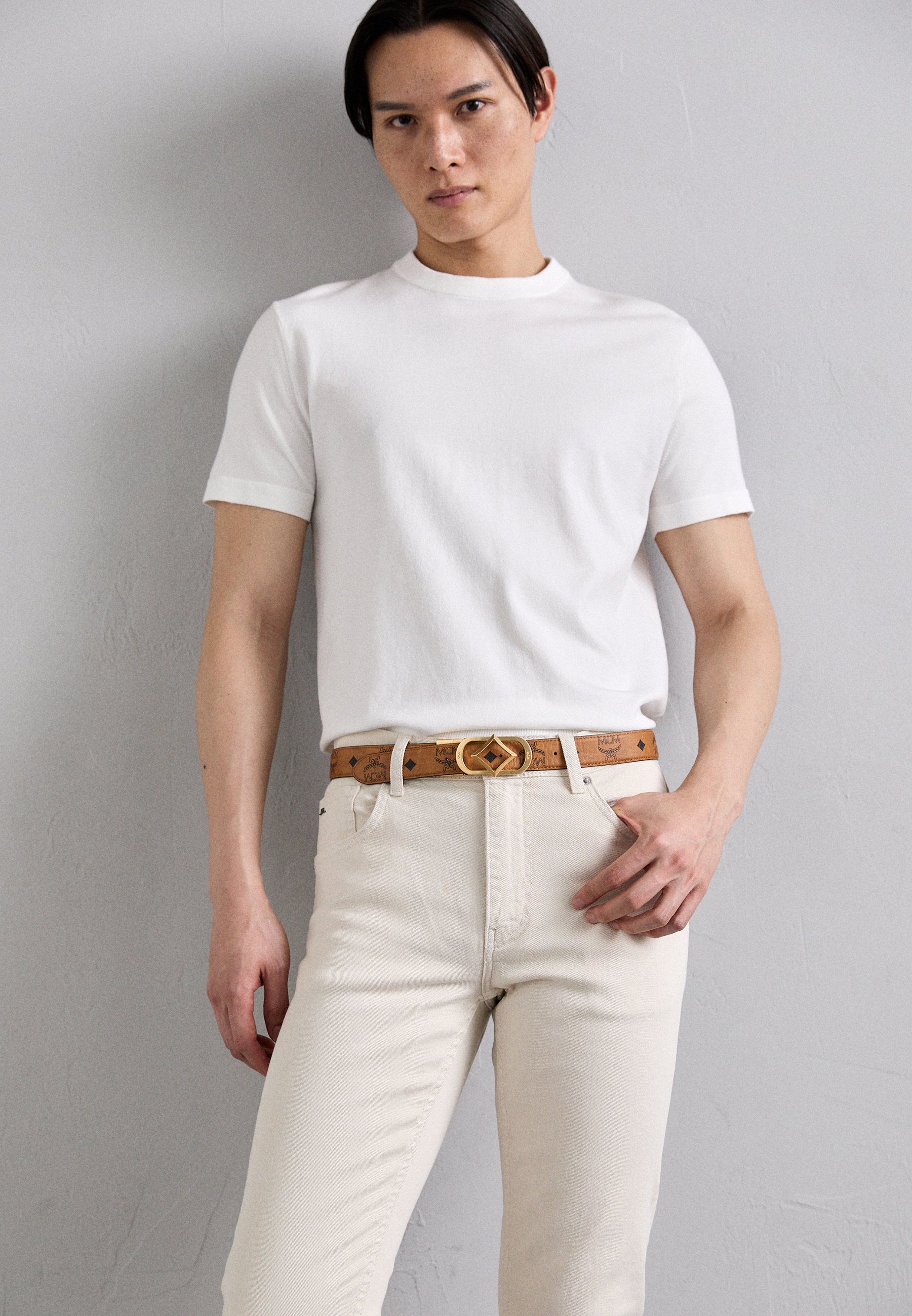 MCM DIAMOND BELT - Gürtel - cognac - Zalando.de 