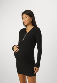 Even&Odd Maternity - Enostavna obleka - black Miniaturna slika 1