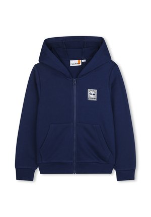 Sweat zippé - bleu de chine