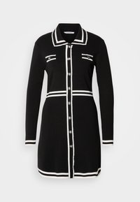 Jumper dress - noir/off white
