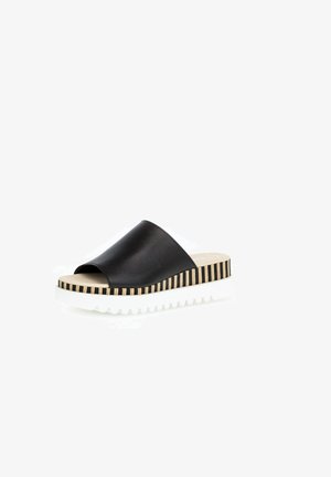 Gabor, Heeled mules - schwarz