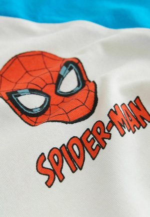 Next REGULAR FIT SPIDER MAN - Ilgarankovis viršutinės dalies drabužis - white/blue/red