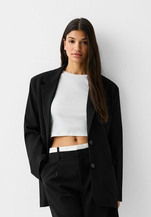 Manteau Femme S.Oliver BLACK LABEL - Noir - Taille 46 - Col Montant - Coupe Classique